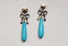 Sleeping Beauty Turquoise Earrings