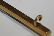 Antique 18ct Yellow Gold Turquoise Bar Brooch