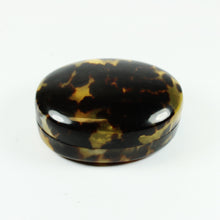 Vintage Oval Tortoiseshell Box