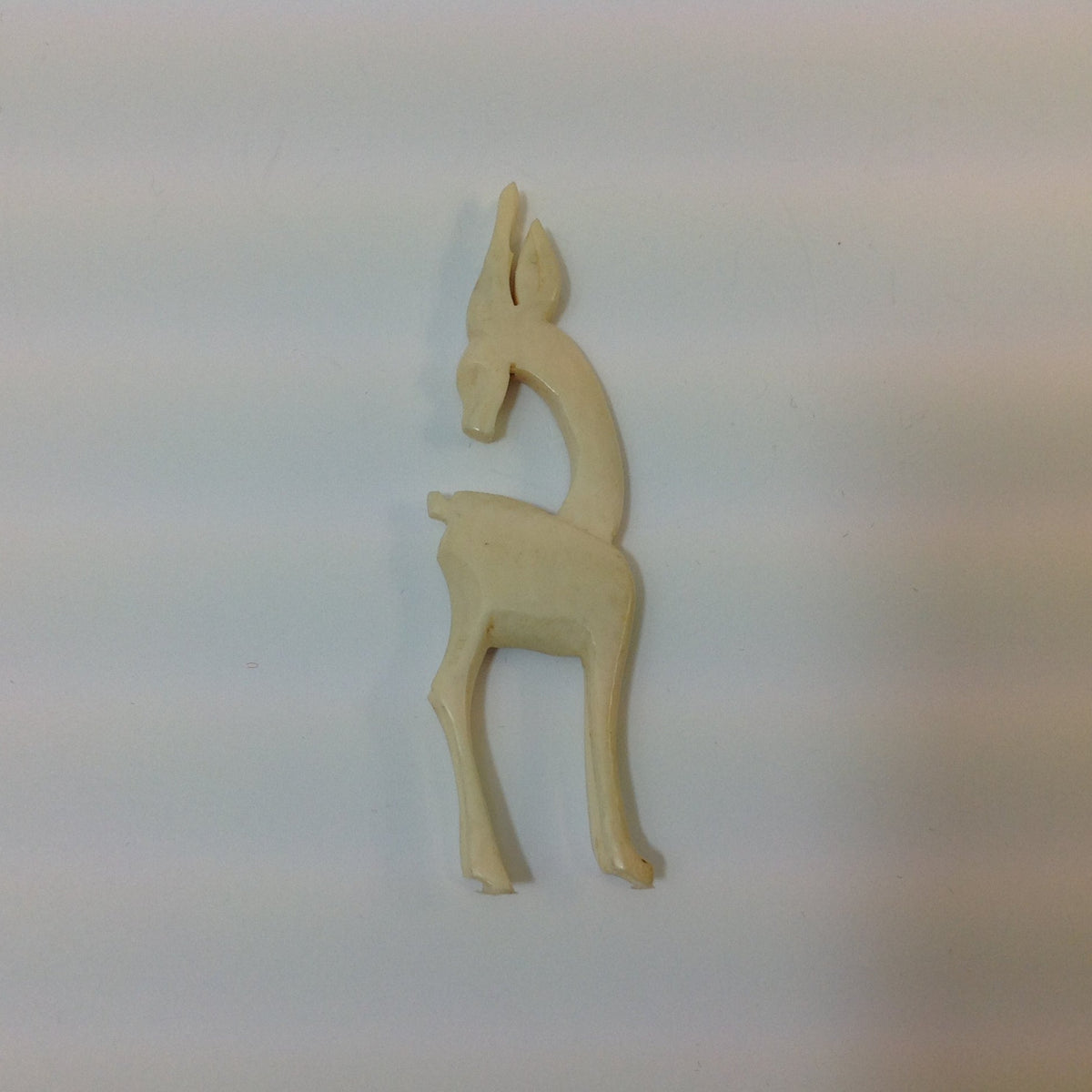 Vintage Hand Carved Ivory Gazelle Tresors Sydney