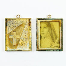 Antique 9ct Yellow Gold Engraved Bible Locket