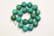 Natural Turquoise Beaded Necklace