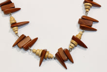 Natural Wood Necklace
