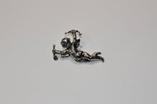 Sterling Silver Cherub Pendant