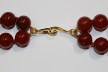 Double Strand Carnelian Necklace