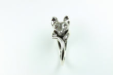 Sterling Silver Fox Ring