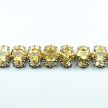 Sterling Silver Citrine Oval Cut  Bracelet