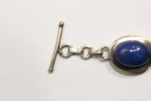 Lapis Lazuli Silver Bracelet