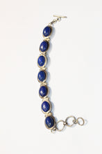 Lapis Lazuli Silver Bracelet