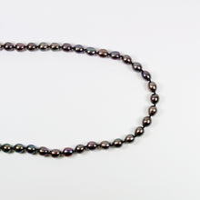 Black Tahitian Pearl Beaded Opera Length Necklace