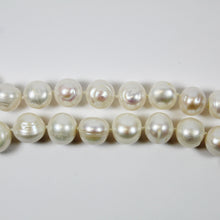 Iridescent White Freshwater Pearl Necklace