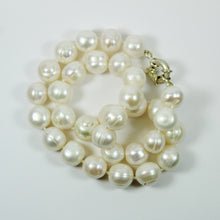 Iridescent White Freshwater Pearl Necklace