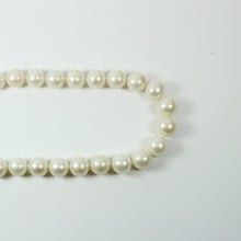 6mm White Fresh Water Pearl Collar Length Beaded Necklace
