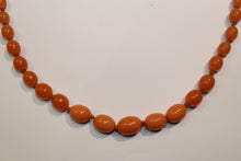 Peach Bakelite Necklace