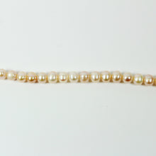 Dainty Peach Freshwater Pearl Necklace