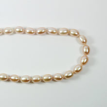 Pale Pink Cultured Pearl Necklace