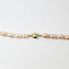 Pale Pink Cultured Pearl Necklace