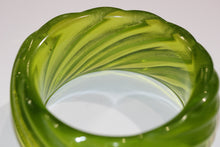 Vintage Green Lucite Bangle
