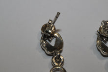 Onyx and Marcasite Drops
