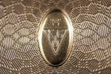 Vintage 1940's Black Enamel Compact
