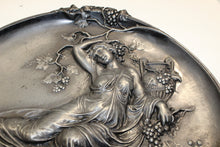 Pewter Art Nouveau Platter