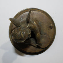 Antique Brass Cherub Paperweight