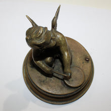 Antique Brass Cherub Paperweight