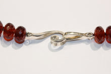 Graduated Rhodolite Garnet Necklace