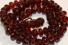 Graduated Rhodolite Garnet Necklace