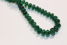 Graduated Forest Green Emerald Necklace