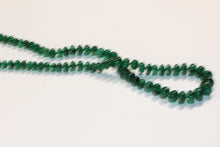 Graduated Forest Green Emerald Necklace