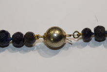 Natural Faceted Sapphire Necklace