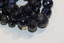 Natural Faceted Sapphire Necklace
