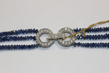 Natural Faceted Sapphire Necklace