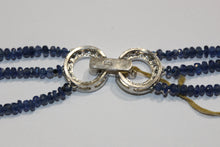 Natural Faceted Sapphire Necklace