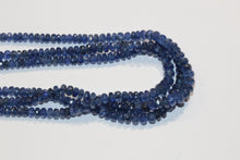 Natural Faceted Sapphire Necklace