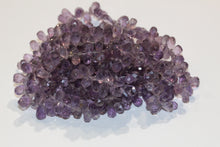 Faceted Drop Amethyst Necklace