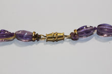 Faceted Amethyst Necklace