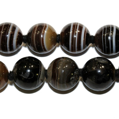 Victorian Banded Agate Necklace