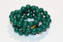 Vintage Green Bakelite Necklace