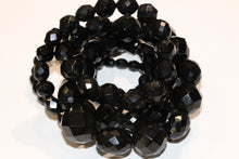 Faceted Victorian Whitby Jet Necklace