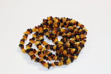 Tumbled Amber Chip Necklace