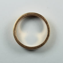 18ct Rose Gold Band Men's Ring