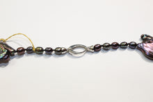 Peacock Blue Keshi Pearl Necklace