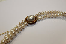 Onyx Heart Cultured Pearl Necklace