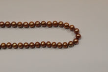 Cultured Bronze-Coloured Pearl Necklace