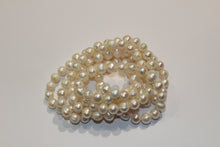 Vintage Semi-Baroque Cultured Pearl Necklace