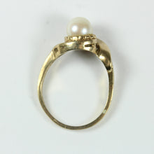 9ct Yellow Gold Cultured Pearl Ring