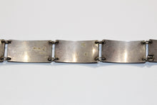 Finn Jensen Norwegian Silver and Blue Enamel Bracelet