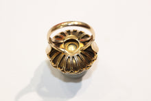Vintage 14ct Gold Mabe Pearl Cocktail Ring